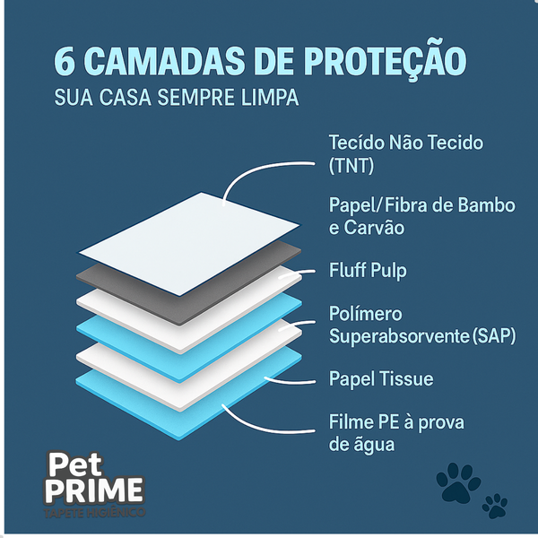 Kit 02un Tapete Higiênico Ultrapad Para Ca Es 80x60cm 30un
